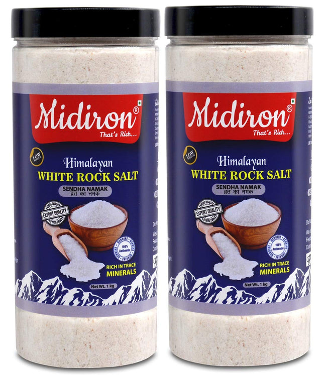 Rock Salt (Sendha Namak) - Vrat Ka Namak - Low Sodium Sendha Namak with 84 Minerals
