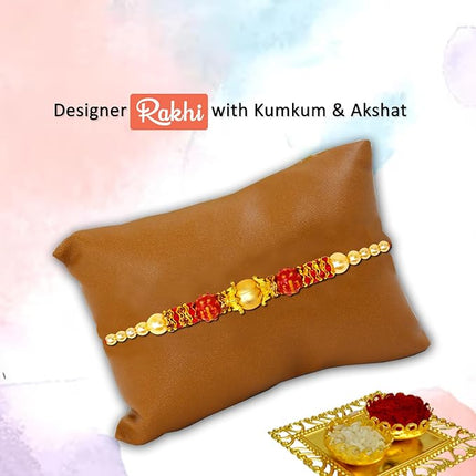 Rakhi thali with sweets
Raksha Bandhan thali
Premium Rakhi thali
Rakhi thali with roli chawal