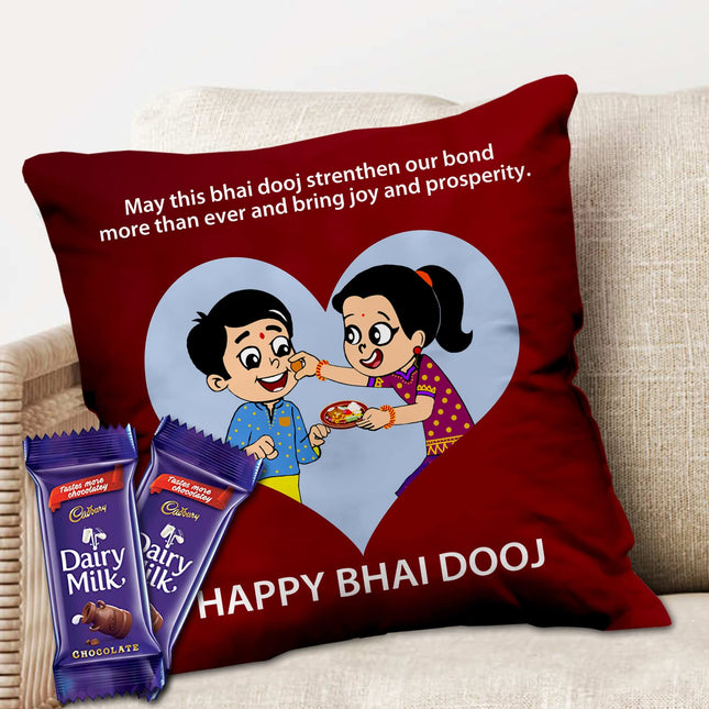 Bhai Dooj Gift Set - Chocolate Gift for Brother and Sister - Perfect Bhai Dooj Chocolate Gift Pack