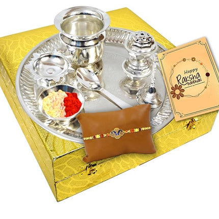 Rakhi thali for sister
Silver Rakhi thali
Golden Rakhi thali
Handmade Rakhi puja thali