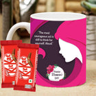 Mug & KitKat Gift Set
Ceramic Mug
KitKat Chocolate Bars
Perfect Gift for Any Occasion
Mug and KitKat Combo