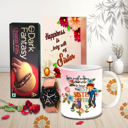 Rakhi Surprise Gift Hamper For Sister - Rakhi moments, Celebrate sibling love, Sister appreciation gift