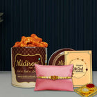 Raksha Bandhan Gift For Brother – Rakhi With Sweet Surprise, Rakhi Gift For Caring Bhai, Rakhi Hamper From Sister To Brother