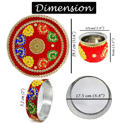 A Complete Karwa Chauth Puja Set – Crafted for Love, Faith & Celebration