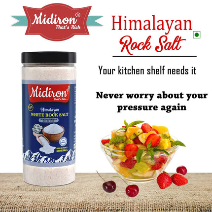 Rock Salt (Sendha Namak) - Vrat Ka Namak - Low Sodium Sendha Namak with 84 Minerals