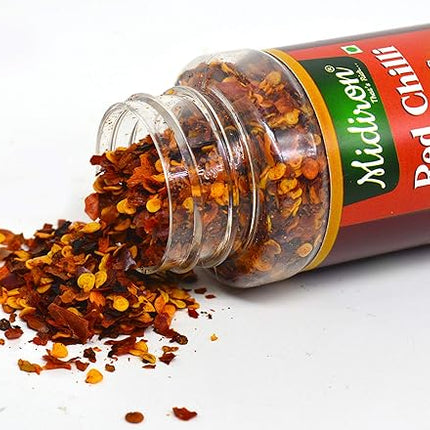 Red Chilli Flakes – Spicy & Flavorful Crushed Chilli Seasoning – Ideal for Pizza, Pasta, Indian Cooking, Marinades & Spicy Recipes