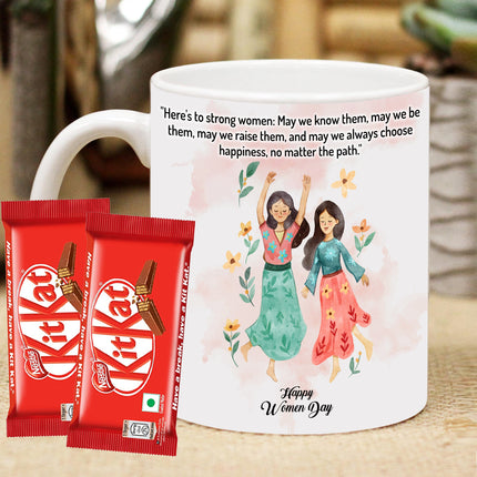 Ceramic Mug
KitKat Chocolate Bars
Perfect Gift for Any Occasion
Mug and KitKat Combo