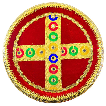 Karwa Chauth Proper Thali With Ritual Kit - Gift On Karwa Chauth, Karwa Chauth Gift Ideas