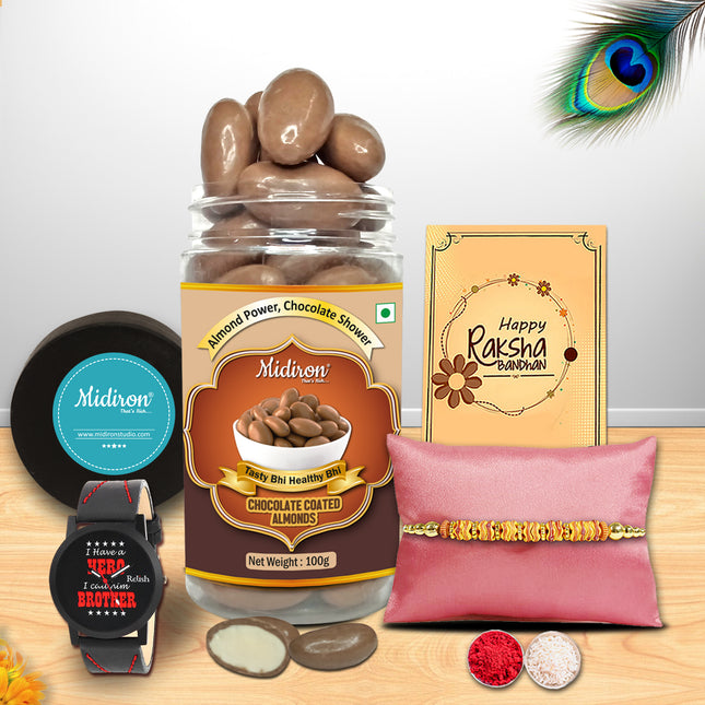 Raksha Bandhan Gift For Brother - Rakhi And Gift For Brother, Rakhi Gift Hampers For Brother