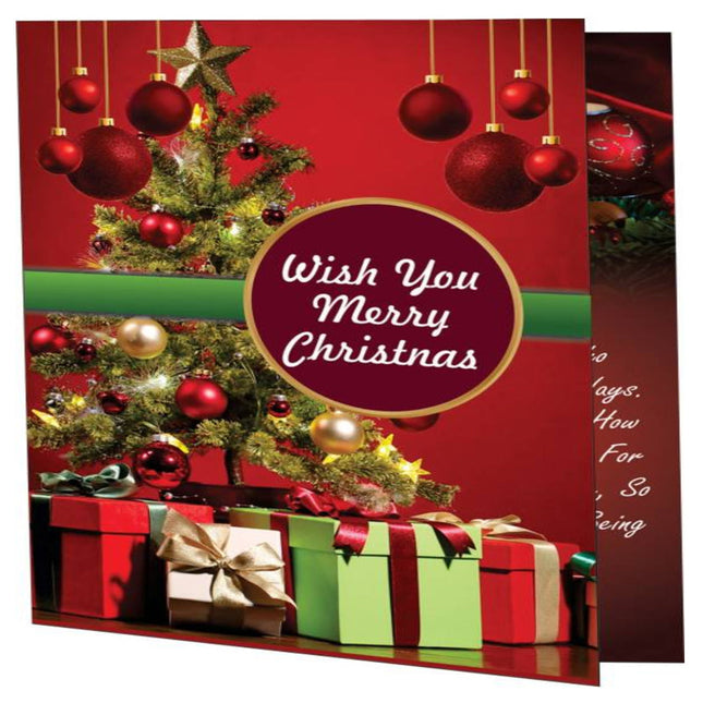 Christmas Greeting Card Greeting Card  (Multicolor, Pack of 1)