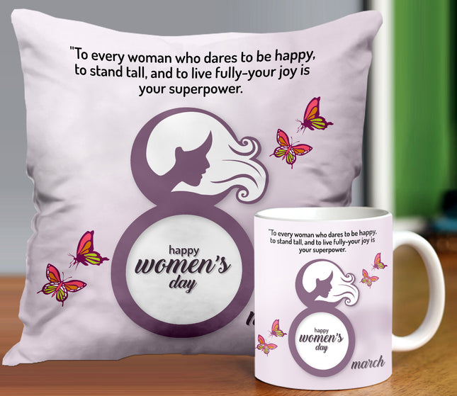 Cushion & Mug Gift Set
Comfortable Cushion
Decorative Cushion
Ceramic Mug
Coffee Mug
