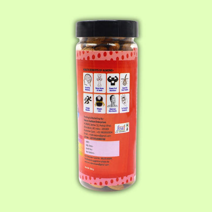 Natural Premium Whole Row Almonds ( 150 Gm) Almonds  (150 g) - Midiron