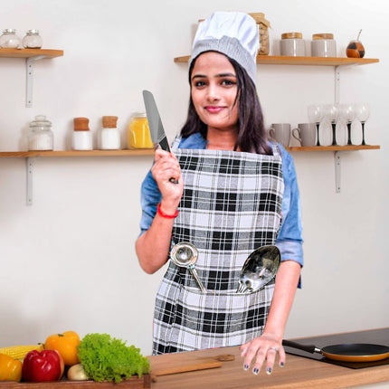 , Cotton apron, Heavy-duty apron, BBQ apron, Baking apron, Gardening apron, Craft apron, Waiter apron, Grilling apron, Professional apron, Artist apron, Work apron, Cotton-linen apron, Heat-resistant apron, Stylish apron, Personalized apron, Full coverage apron, Apron with adjustable straps, Apron for men, Apron for women, Home cooking apron, Everyday use apron, Commercial kitchen apron