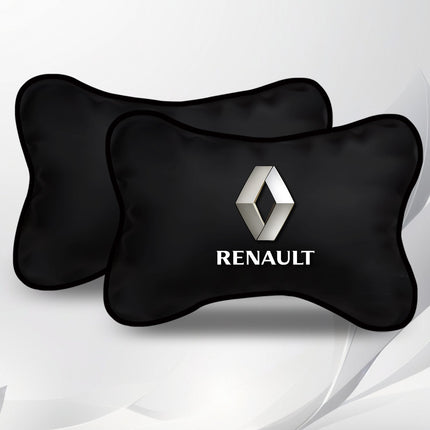 Black car neck pillow,comfortable neck pillow for car, car neck pillow for Renault, soft velvet neck pillow,