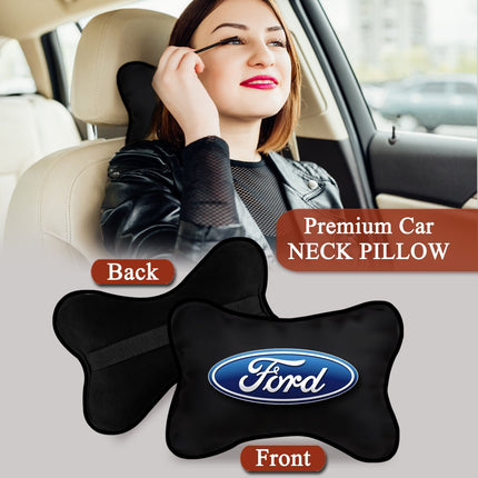 Lightweight Neck Pillow for Travel, Adjustable Neck Pillow for Driving, Neck Pillow for Luxury Vehicles,Branded Neck Pillow for Cars