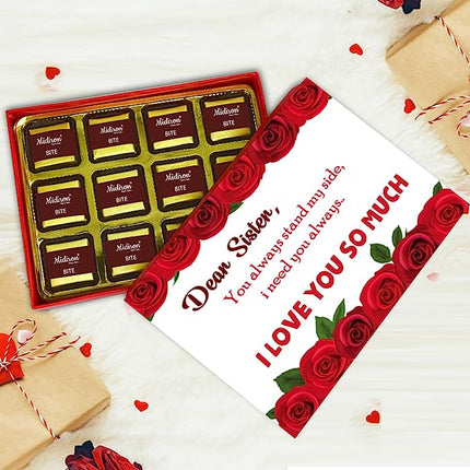 Rakhi Chocolate Hamper for Sister - Thoughtful Raksha Bandhan Gift with Delicious Chocolates