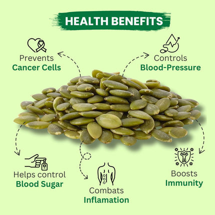 Raw Pumpkin seeds 100gm - Midiron