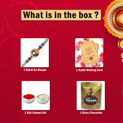 Rakhi Gift For Bhai – Raksha Bandhan Combo Set, Rakhi Hamper, Bhaiya Special Pack