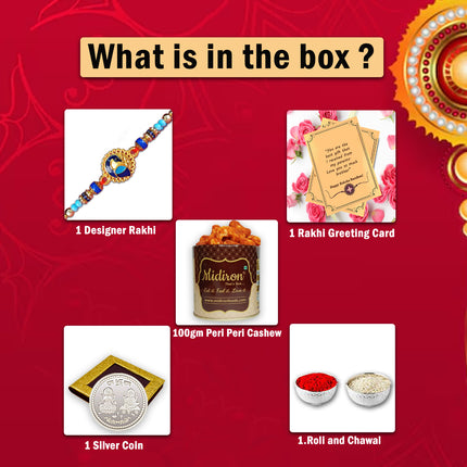 Rakhi For Brother Gift – Rakhi Combo For Brother, Rakhi Gift Set For Brother, Raksha Bandhan Gift Pack For Brother