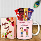 Return Gift for Sister - Raksha Bandhan Combo Gift Set, Festival Special Box, Rakhi Essentials