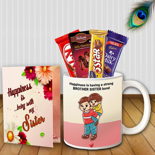 Return Gift Combo for Sister - Rakhi Day Gift Pack, Festival Celebration Box