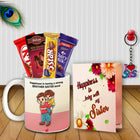 Raksha Bandhan Return Gift for Sister - Rakhi Combo Gift Box, Festive Hamper Pack
