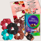 Rakhi Gift for Sister with Chocolate - Raksha Bandhan Special Hamper with Chocolate