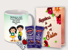 Gift for Sister from Brother or Sister – Printed Mug with Quote, Ceramic Coffee Mug for Siste