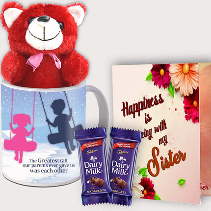 Unique Sister Mug Gift – Perfect for Birthday, Rakhi, or Sister’s Day – Emotional Gift Idea