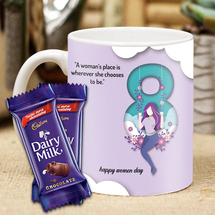 Women’s Day Gift Set
Best Women’s Day Gift Idea
Elegant Women’s Day Mug