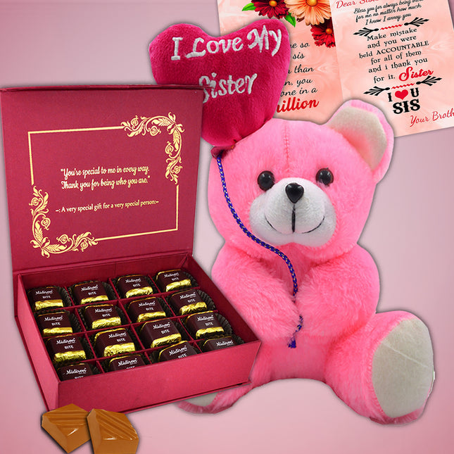Special Rakhi Hamper for Sister with Chocolate – Ideal Raksha Bandhan Gift Box with Chocolates