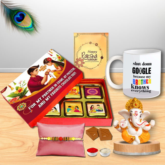 Raksha Bandhan Surprise For Bhai – Rakhi Gift Hamper To Make Bhaiya Smile, Gift Combo For Brother On Rakhi