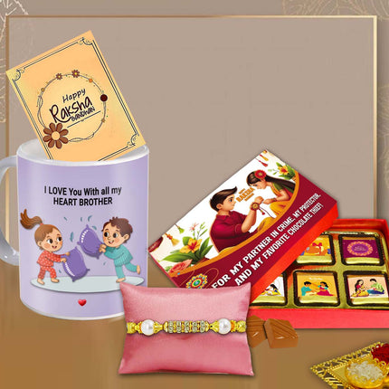 Raksha Bandhan Gift For Brother – Rakhi For Brother Combo, Best Rakhi Gift Brother, Rakhi Gift Combo For Brother