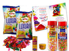 Happy Holi greeting card
Organic gulal
Herbal gulal
Holi hampers online
Natural gulal
Holi gift hamper ideas
Holi gift hampers