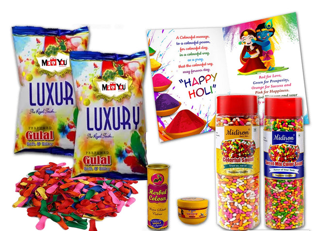 Happy Holi greeting card
Organic gulal
Herbal gulal
Holi hampers online
Natural gulal
Holi gift hamper ideas
Holi gift hampers