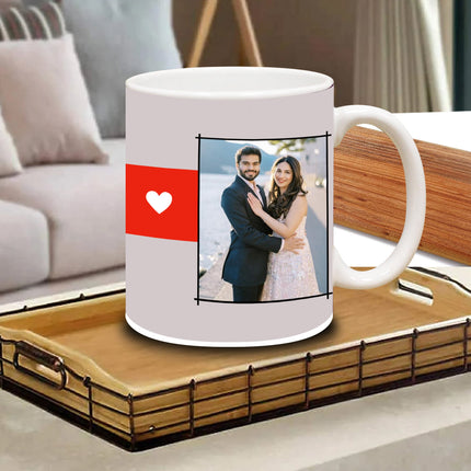 Personalized photo coffee mug, custom coffee mug, add your picture, unique keepsake, gift for girlfriend, gift for wife, gift for boyfriend, gift for husband, durable ceramic mug, customizable design, thoughtful gift, photo mug for loved ones.