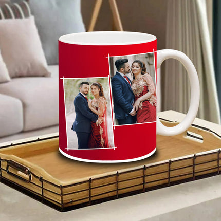 Personalized photo coffee mug, custom coffee mug, add your picture, unique keepsake, gift for girlfriend, gift for wife, gift for boyfriend, gift for husband, durable ceramic mug, customizable design, thoughtful gift, photo mug for loved ones.