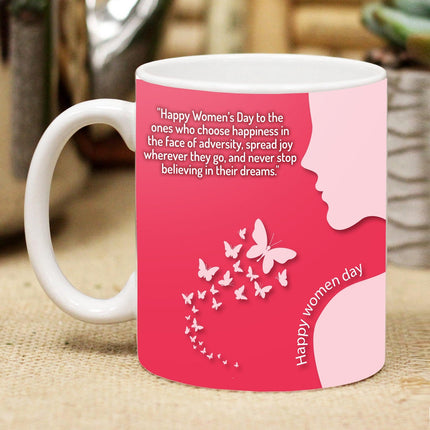 Empowering Women’s Day present
Coffee mug for women
Personalized Women’s Day mug