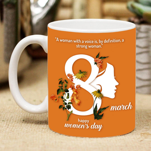 Empowering Women’s Day gift
Timeless coffee mug for women
Chic ceramic mug for her