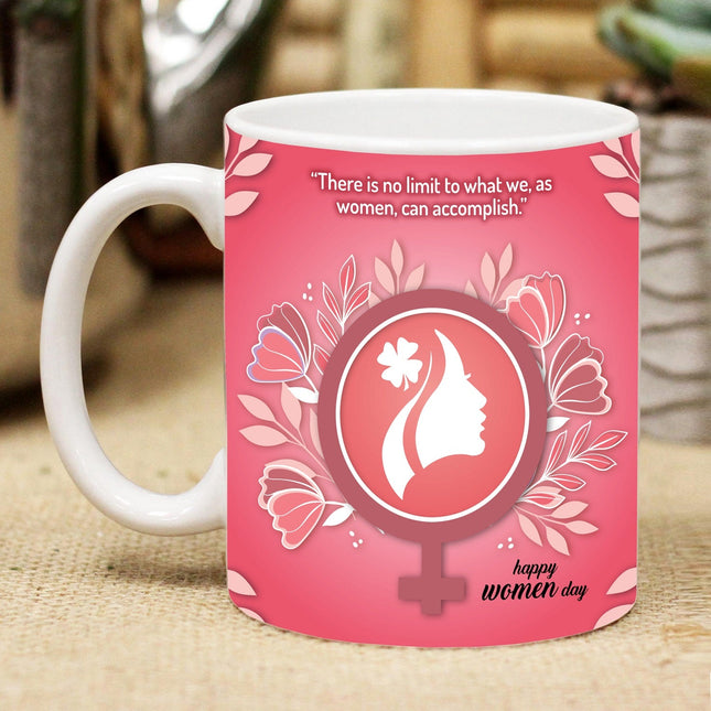 Empowering Women’s Day coffee mug
Stylish ceramic mug for her