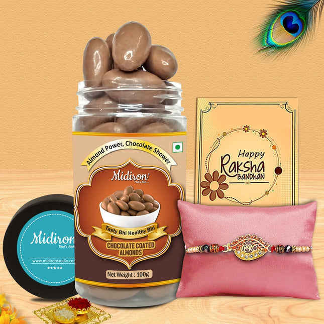 Rakhi Gift Set For Brother - Rakhi Gifts For Brother, Rakhi For Brother Combo, Rakhi Gift Hampers For Brother