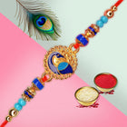 Rakhi Combo for Brother with Card & Roli – Unique Raksha Bandhan Gift Hamper