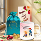 Rakhi Gift with Sweets
Rakhi Gifting Ideas Sister
Sister Love Gift Rakhi
Raksha Bandhan Sweet Combo
