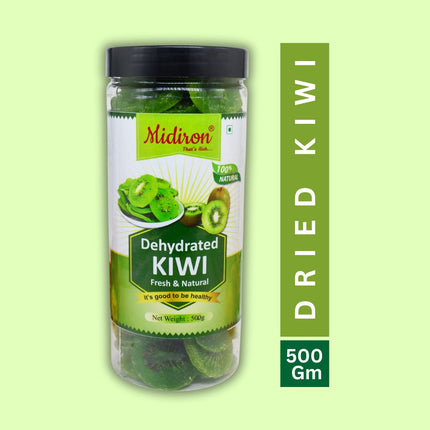 Midiron Dried Kiwi, Homemade Dehydrated kiwi (500 gm) - Midiron