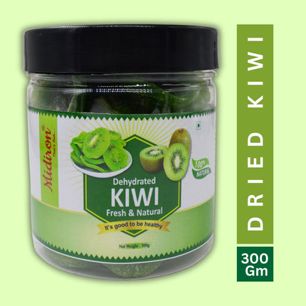 Midiron Dehydrated Kiwi, Dried Kiwi, Natural Dried Kiwi with Proteins 300mg - Midiron