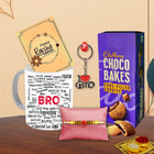 Rakhi Gift For Brother – Raksha Bandhan Surprise Hamper, Combo For Bhaiya, Rakhi Set With Gift