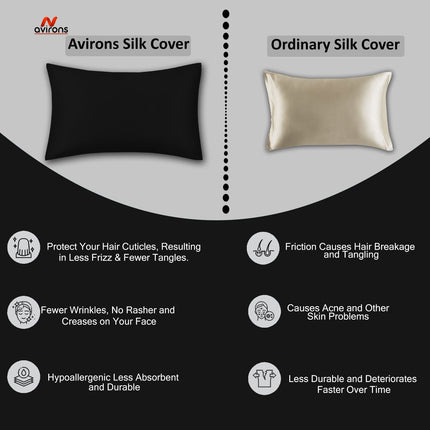 Satin Pillowcase with Elastic, hair protection pillowcase, luxurious satin pillow cover, silky satin pillow, smooth satin pillowcase, satin pillow cover for curly hair