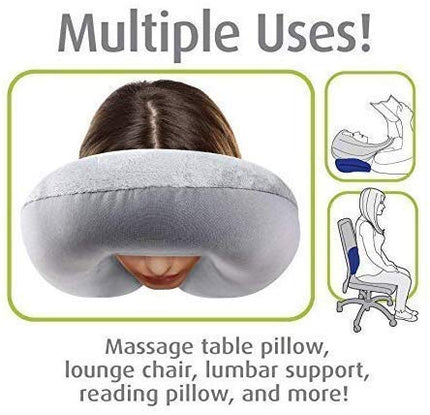 Massage table pillow, reading pillow,Velvet Car Accessories,Car Seat Travel Pillow