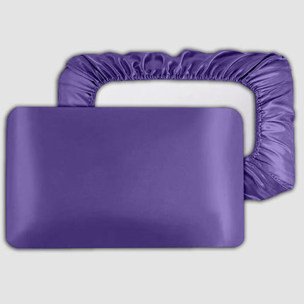Comfort Elastic Cover, Hair Care Pillow Case, Smooth Satin Pillow,Elastic Pillow Cover,Hair-Friendly Pillowcase, Premium Satin Pillowcase, Satin Sleep Pillow Cover with Elastic, Anti-Breakage Pillowcase