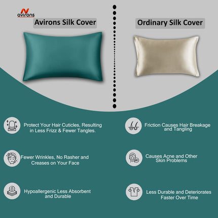 Satin Silk Pillowcase for Hair, luxury silk pillowcase, smooth pillow for hair care, satin pillow for frizz-free hair, satin pillow case, Satin pillow cover for hair protection